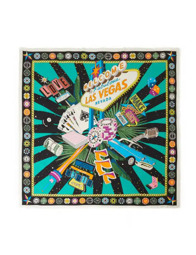 Foulard Vegas Noir Medium
